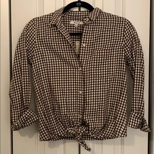 Madewell Button Up NWT